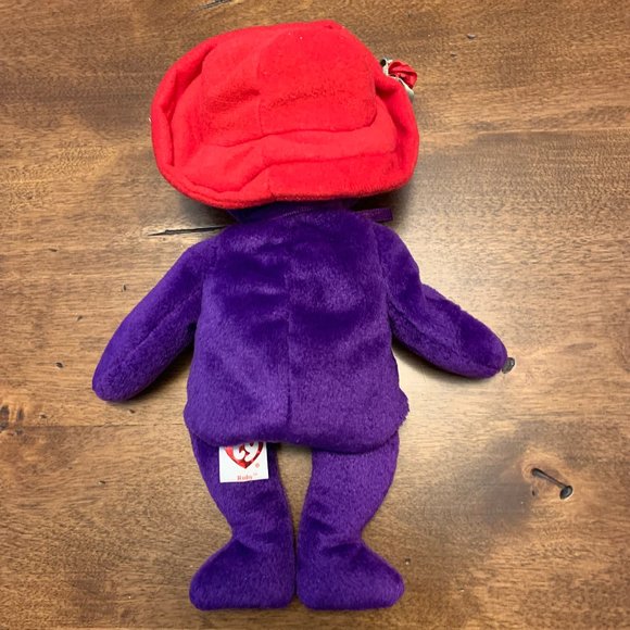 Ty Beanie Baby -RUBY- The Red Hat Society Bear - Picture 11 of 12
